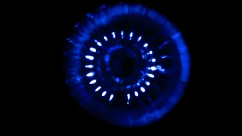 Sound waves in the dark Stock Footage 76848562