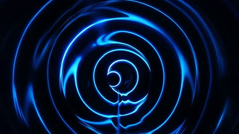 Sound waves in the dark Stock Footage 113700727