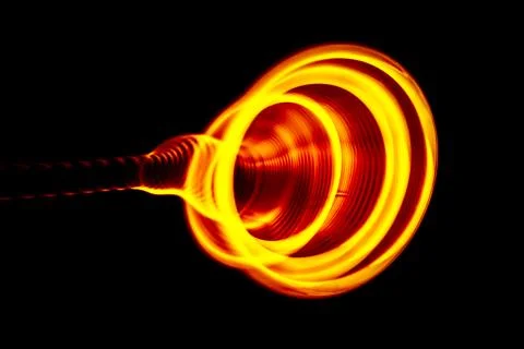 Sound waves in the dark Stockillustratie