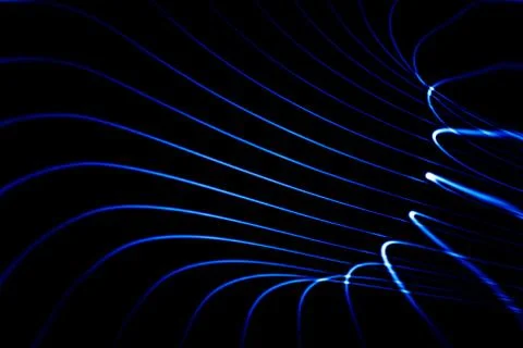 Sound waves in the dark Stockillustratie