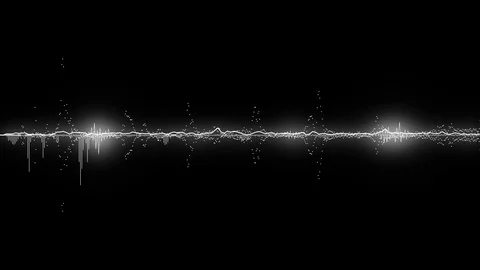 Sound waves Stock Footage 97251018