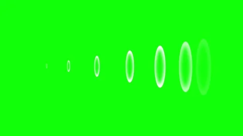 Sound waves motion graphics with green screen background. Stock Footage 262450181