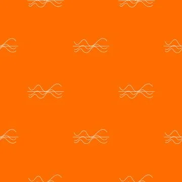 Sound waves pattern seamless 스톡 일러스트