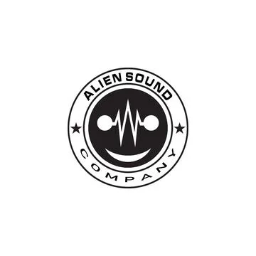Sound waves vector illustration design template Иллюстрация