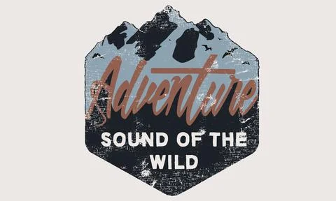 Sound of the wild. Stock Illustration