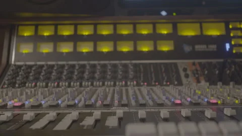 Soundboard on at Eye Level Stock Footage 165609584
