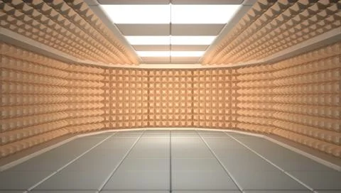 Soundproof room Stock Illustration