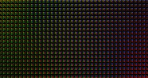 Soundproof Wall with Colored Lights (2160p 25fps) Stock Footage 140465442