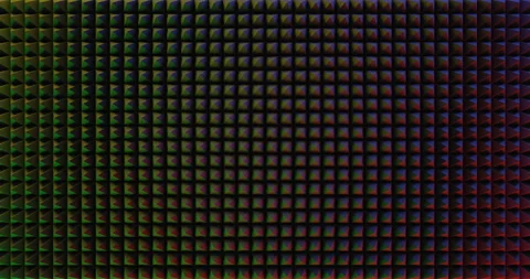 Soundproof Wall with Colored Lights (2160p 29.97) Video stock 140467358