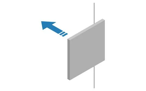 Soundproof walls and panels: Examples of noise reduction measures for renta.. Stock Illustration