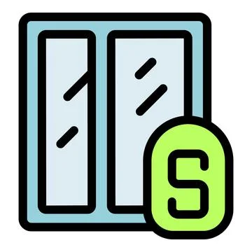 Soundproof window blocking noise, providing silence and peace Ilustración de archivo