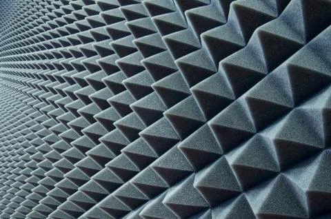 Soundproofing background Stock Photos