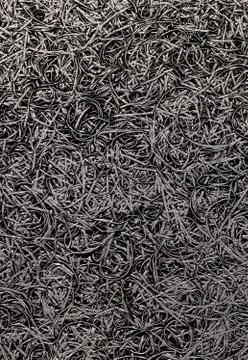 Soundproofing decorative panel closeup. Foto stock