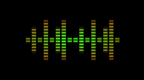 Sounds bars Vídeo Stock 25148713