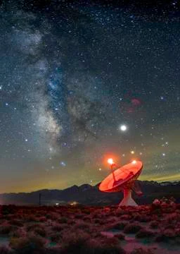 Sounds from deep space Stock Photos