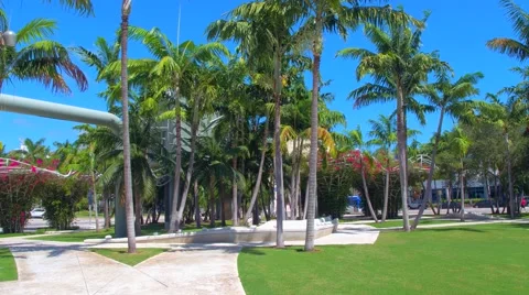 Soundscape Park Miami Beach Stock Footage 68628748