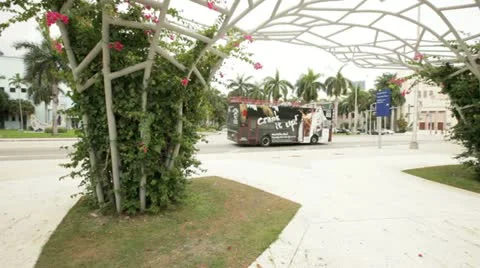 Soundscape Park Miami Stock Footage 11148350