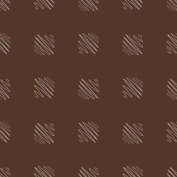 Soundwave seamless pattern. Curve waves background. Illustrazione stock