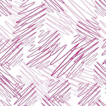 Soundwave seamless pattern. Curve waves background. Illustrazione stock