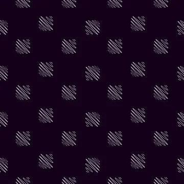 Soundwave seamless pattern. Curve waves background. Illustrazione stock