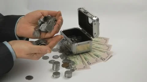 Сount mone Stock Footage 10772605