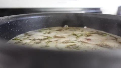 Soup Boiling 02 Stock Footage 147833807