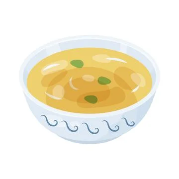 Soup bowl Ilustração Stock