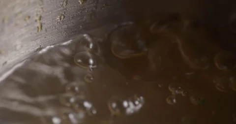 Soup cooking slowmotion close up ‚Äì SOURCE: 4K 120 FPS PRORES 4444 12 BITS Stock Footage 73158440