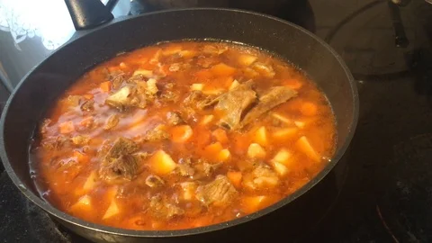 Soup Stock Footage 93716813