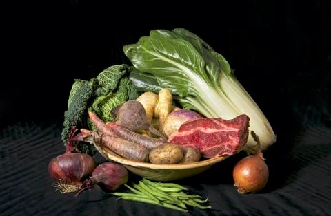 Soup ingredients Stock Photos