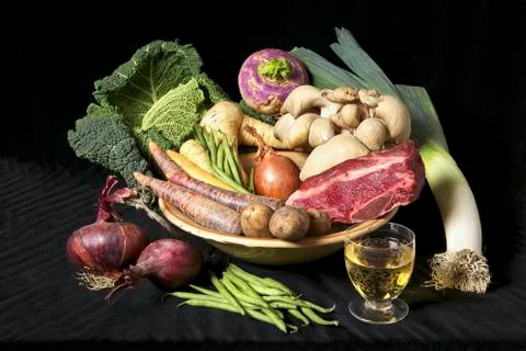 Soup Ingredients Stock Photos