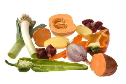 Soup ingredients Stock Photos