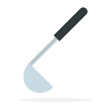 Soup ladle vector flat isolated Stock Illustration