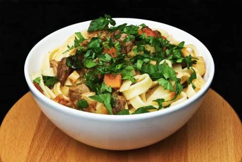 Soup lagman Foto stock