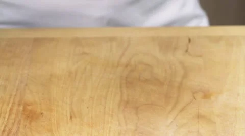 Soup meat being sliced Stock Footage 24671356