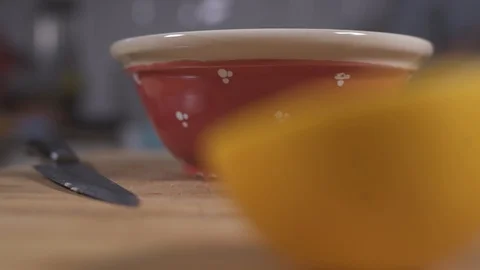 Soup plate Stock Footage 127360308