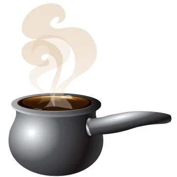 Soup Pot Stock Illustration