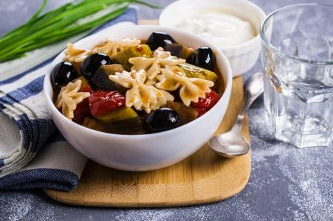 Soup with vegetables Stock-Fotos