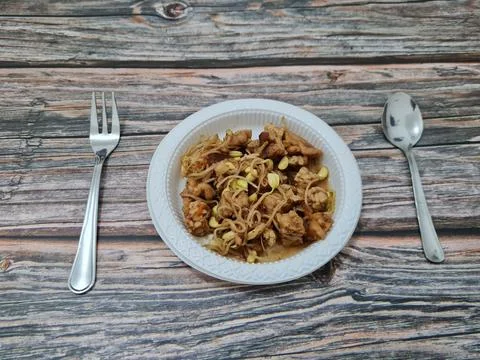 A soupy side Stock Photos