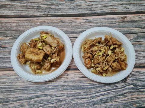 A soupy side Stock Photos