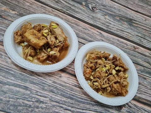 A soupy side Stock Photos