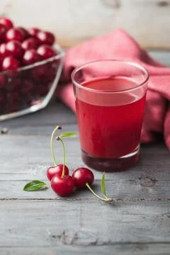 Sour Cherry Stock Photos