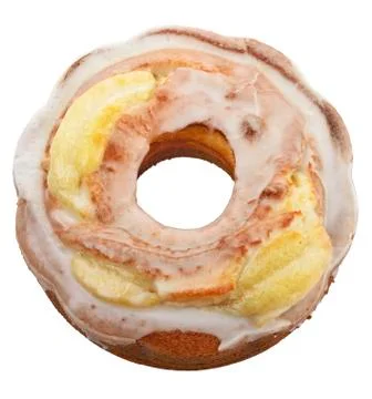 Sour cream cake Stock Photos