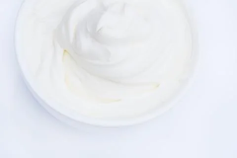 Sour cream 스톡 사진