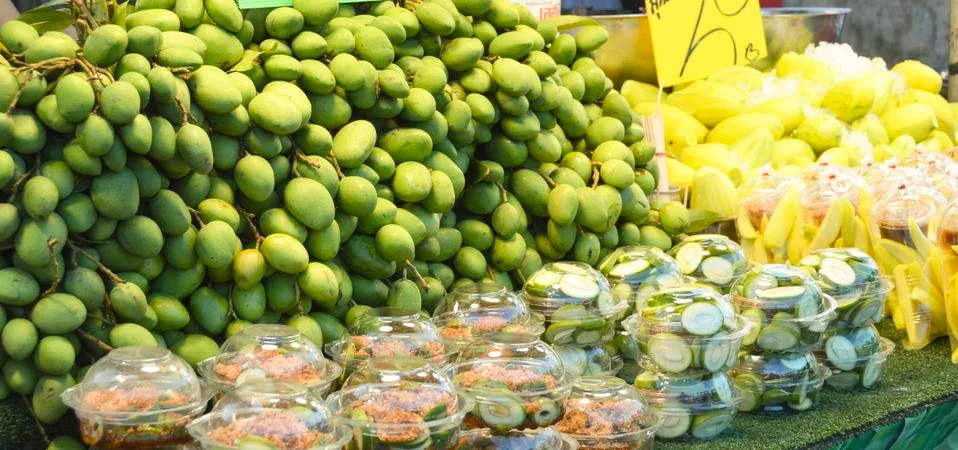 Sour mango Stock Photos