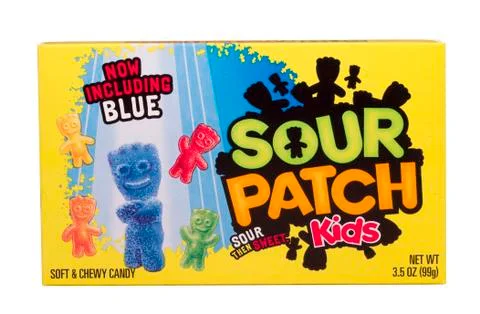Sour Patch candy 스톡 사진