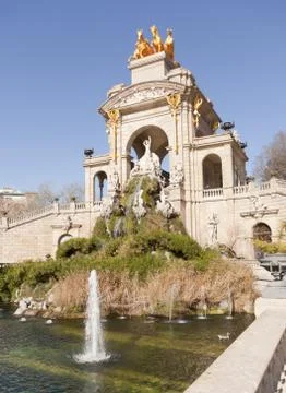 Source of Ciutadella Park Stock Photos