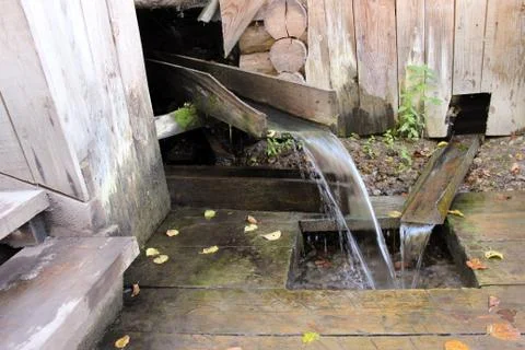 Source of clean water. Stock Photos