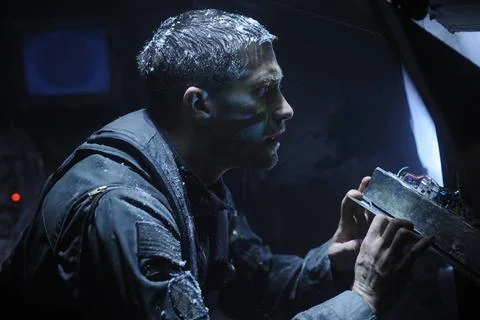  Source Code (2011) - filmstill Source Code (2011) JAKE GYLLENHAAL - - - E... Foto stock