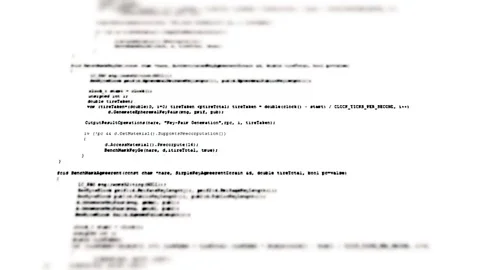 Source code bend invert tilt shif Stock Footage 82670367